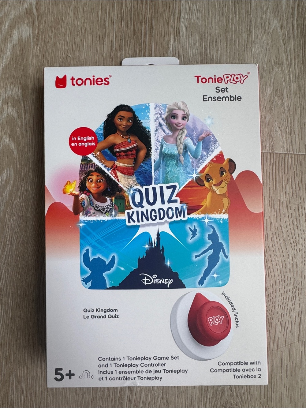 BRAND NEW Toniebox game DISNEY Kingdom - QUICK SHIPPING